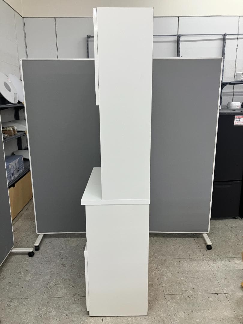 ニトリ 食器棚 キッチンボード ソレル80KB ホワイト