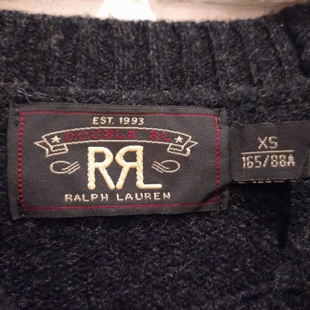【美品】RRL WOOL CREWNECK LAMBWOOL SWEATER
