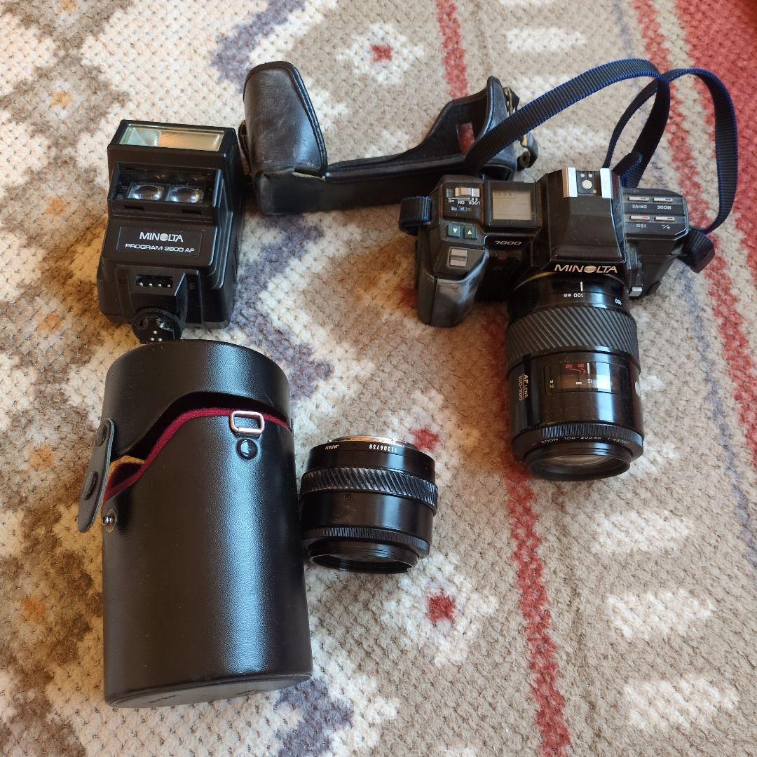 MINOLTA 7000D 一眼レフカメラセット