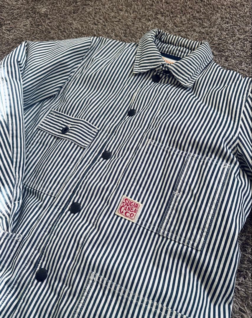 シュガーケーンカバーオール ダウンジャケット SUGAR CANE Mサイズ