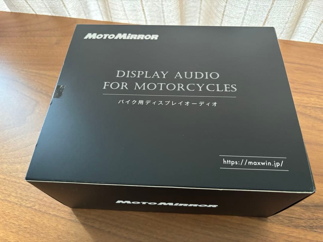 MAX WIN バイク用 スマートモニター 5.5インチ カープレイ USB対応