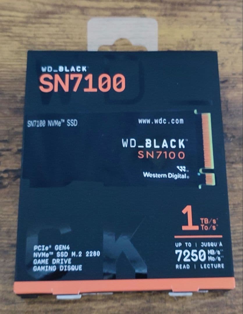 内蔵型SSD WD_BLACK SN7100 NVMe SSD M.2 2280 /1TB