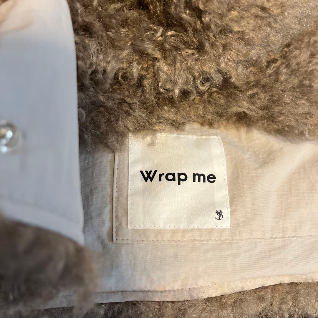 新品未使用　the9shop far wrap me グレージュ