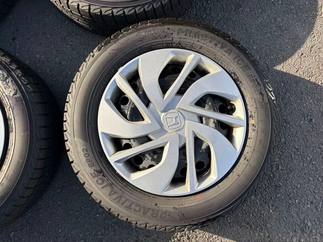 15インチ スチールホイール スタッドレス4本セット　ホンダ フリード