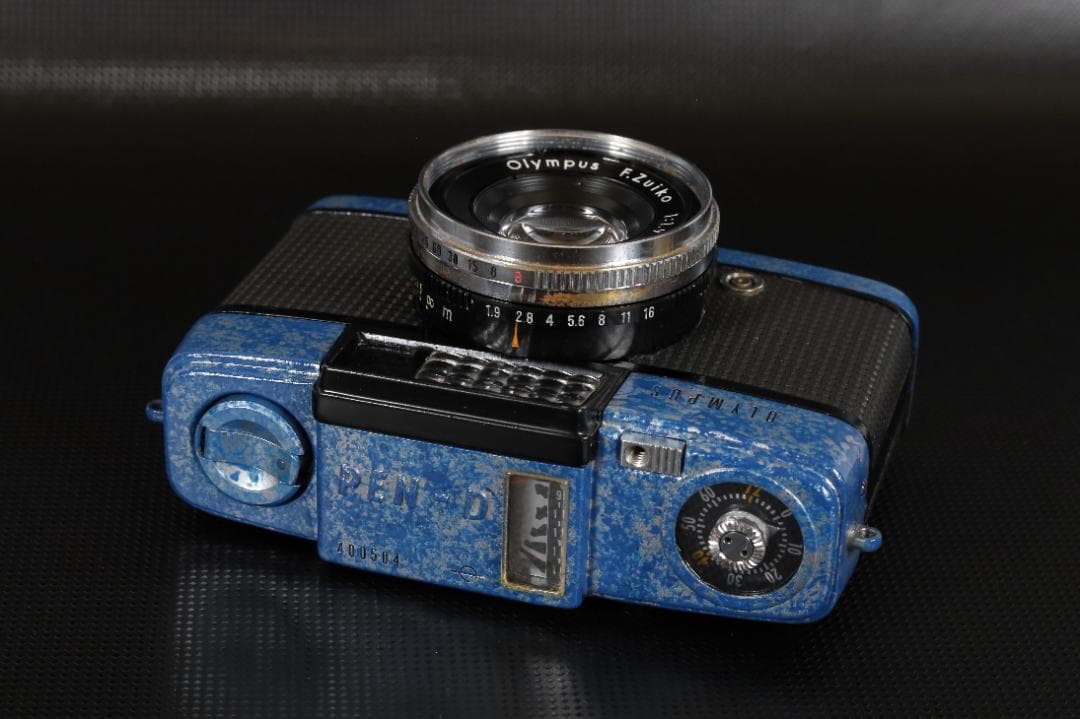 OH済 OLYMPUS PEN D F1.9 露出計OK