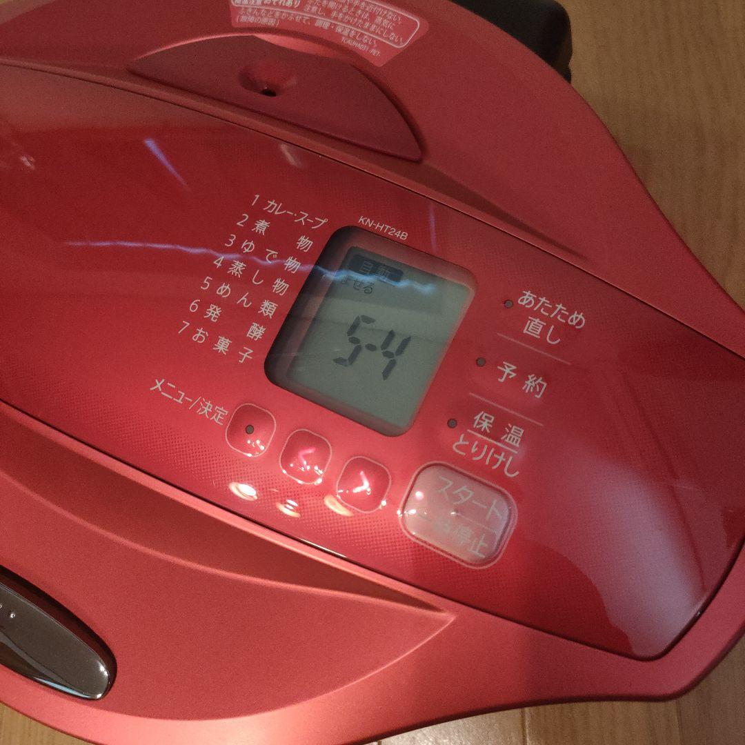 SHARP ヘルシオ 水なし自動調理鍋 KN-HT24B-R 2016年製