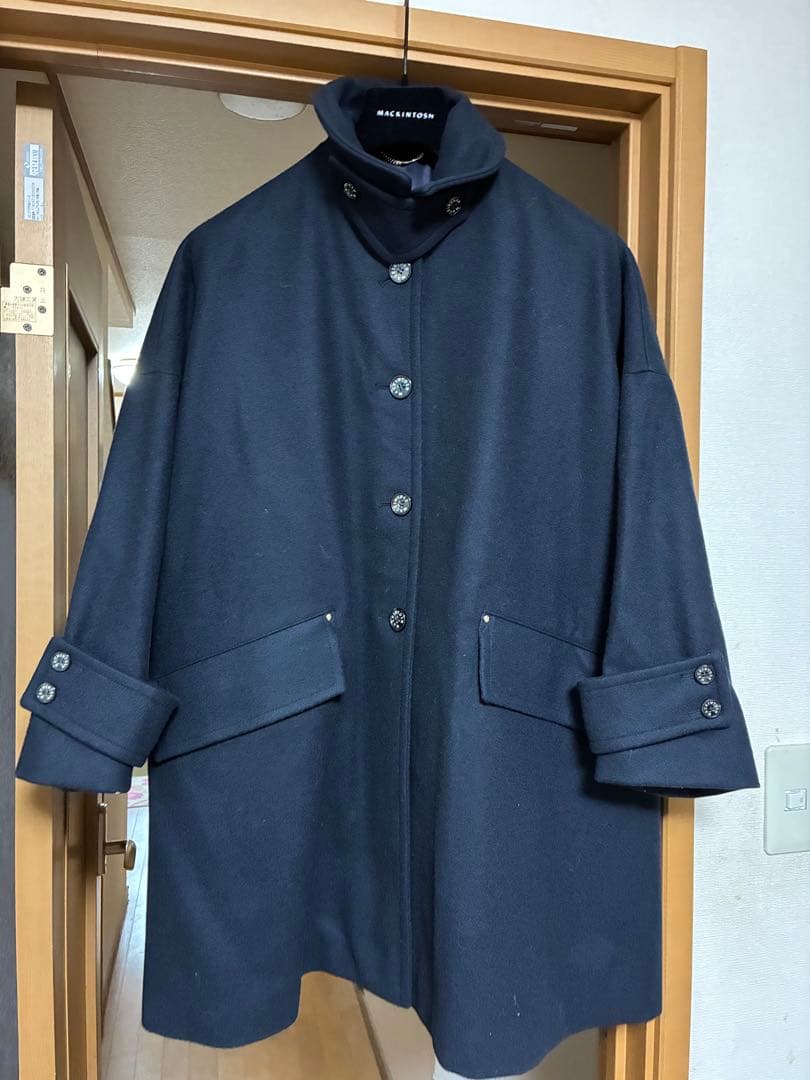 MACKINTOSH ハンビーコート　ネイビー　4
