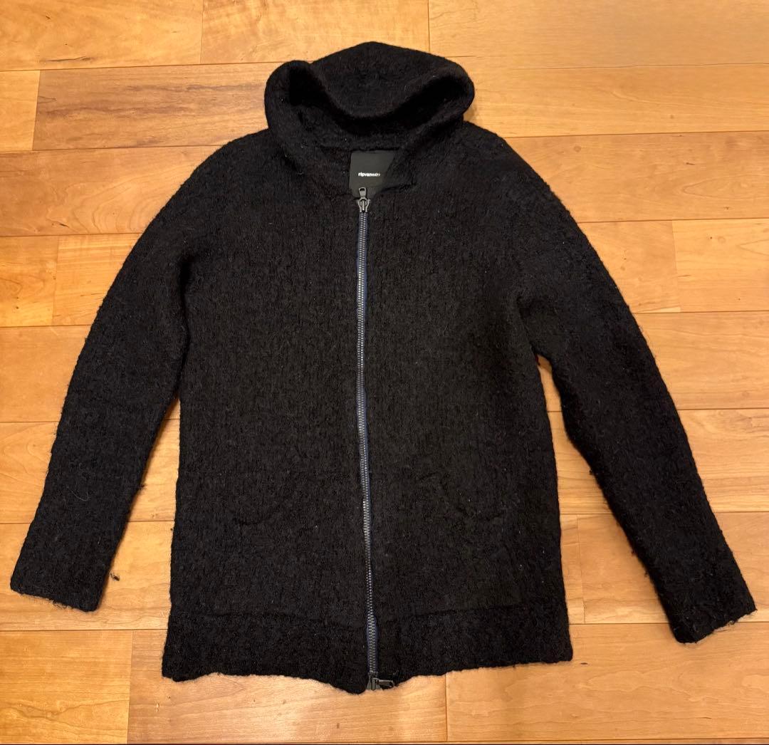 ripvanwinkle アルパカ混 ニットフーディー 色違い2点セット