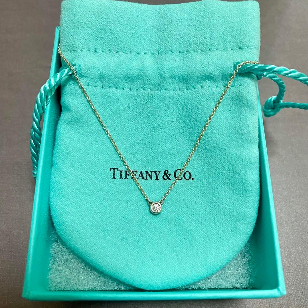 Tiffany & Co. バイ ザ ヤードシングル ダイヤモンド ペンダント