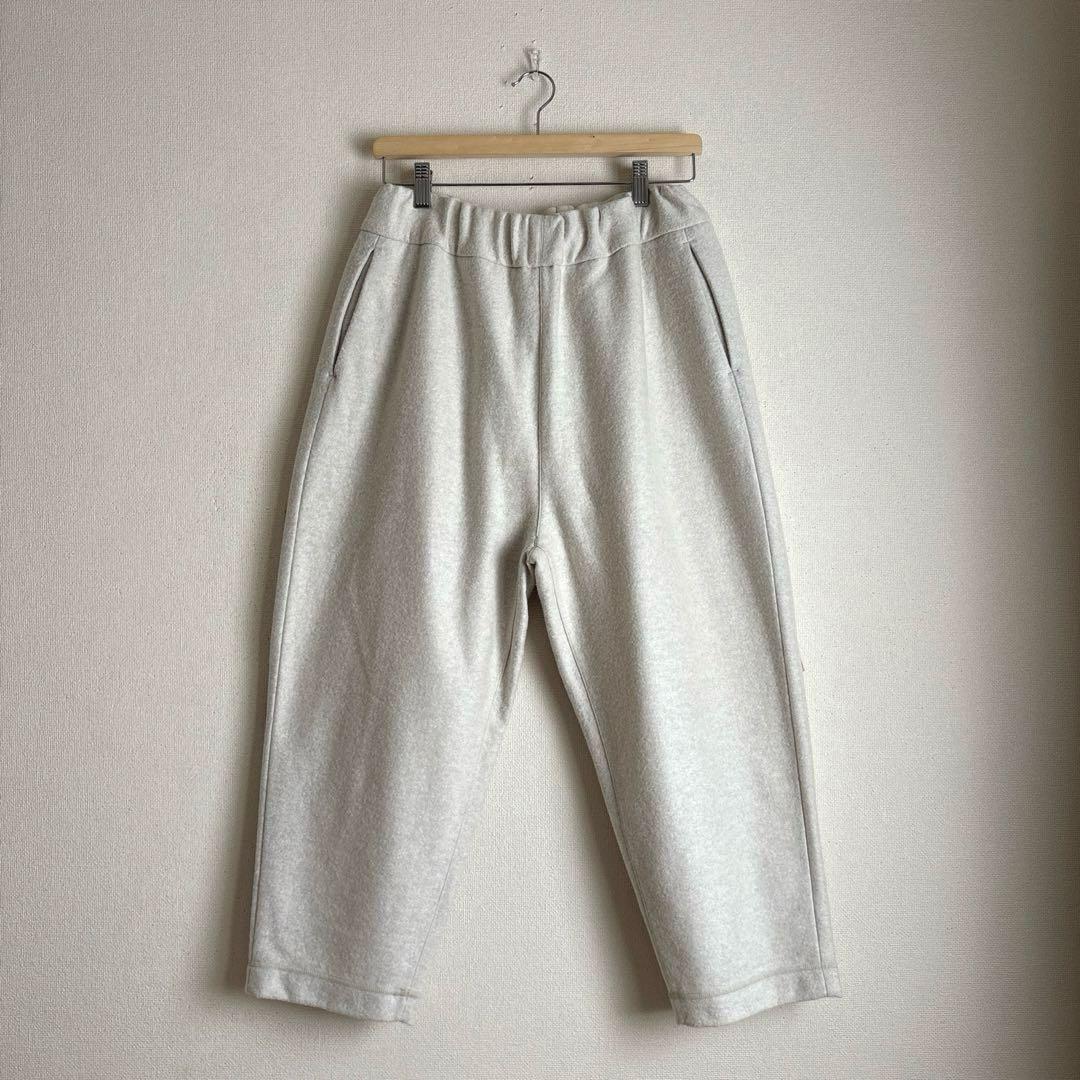 NO CONTROL AIR リングウール ニットメルトン テーパードパンツ