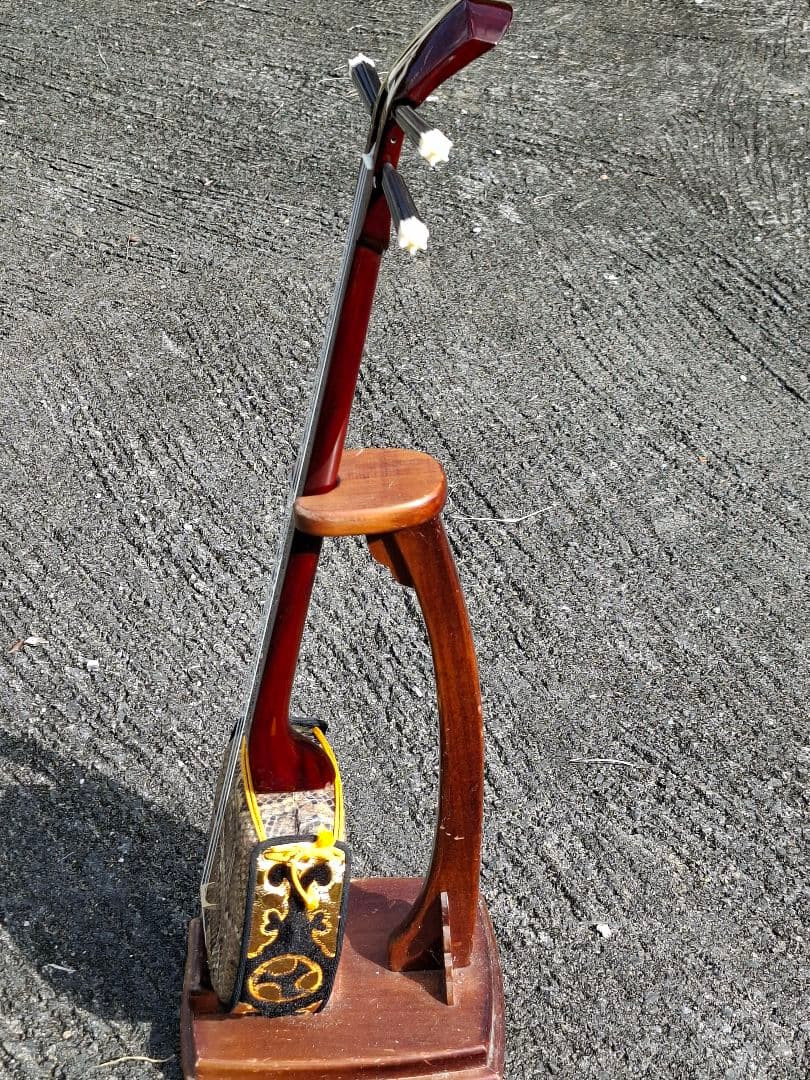 与那城型　八重山　ゆし実三線　名工作