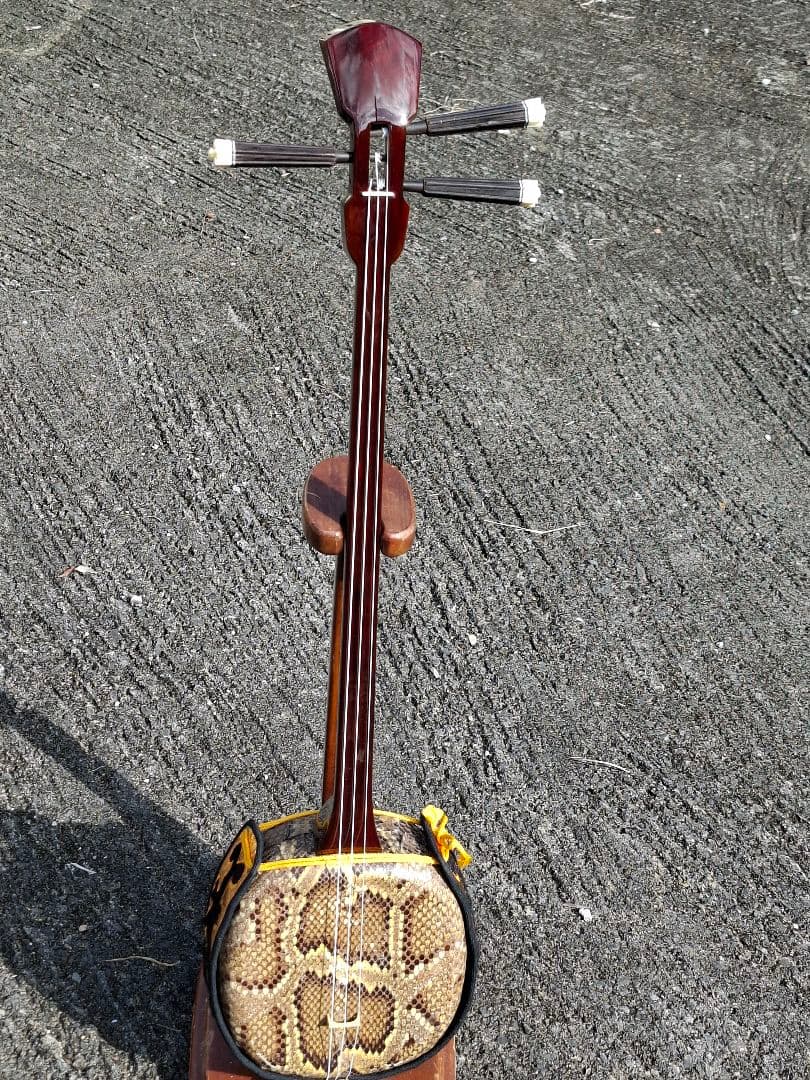 与那城型　八重山　ゆし実三線　名工作