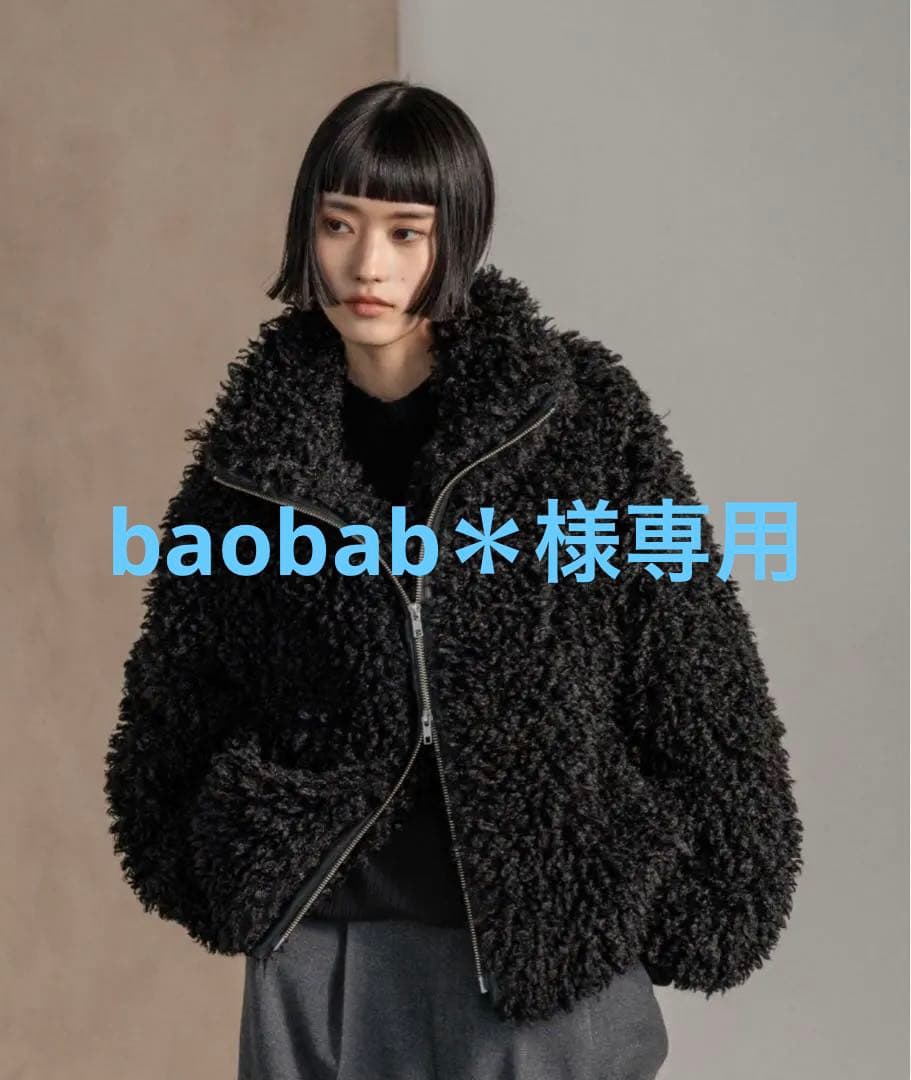 LOWRYS FARM プードルファーブルゾン