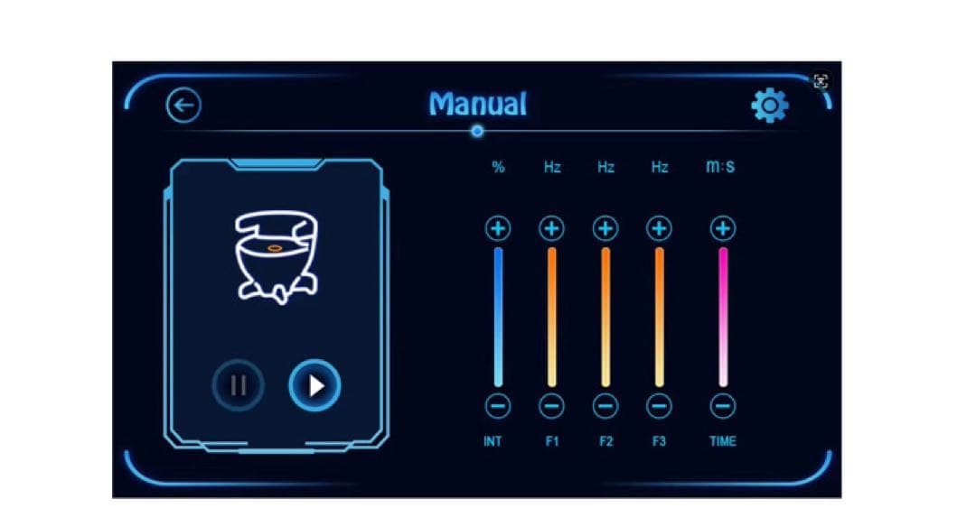 最新フェムケアマシン 骨盤底筋トレーニング 骨盤低筋　ブラックカラー