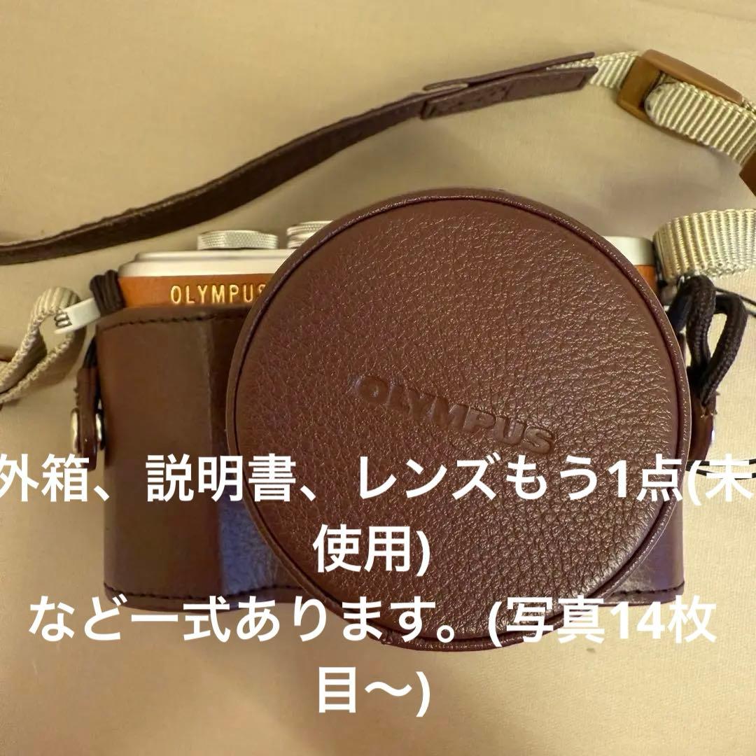 オリンパス　　pen e pl8 カバー　バッテリー　充電器　レンズ　カメラ