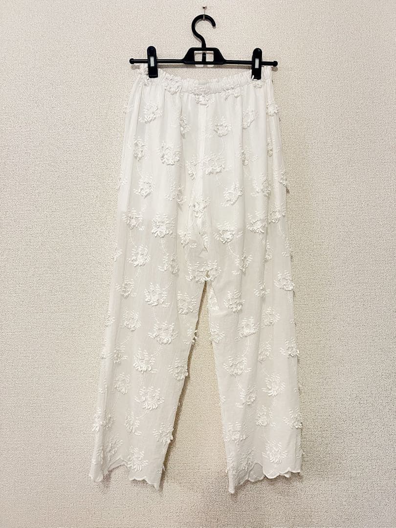 Mさま専用クリンクルsheer cotton 3D embroidery