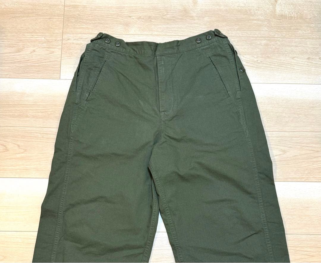 パンツ TapWater Cotton Ripstop Military Trouser