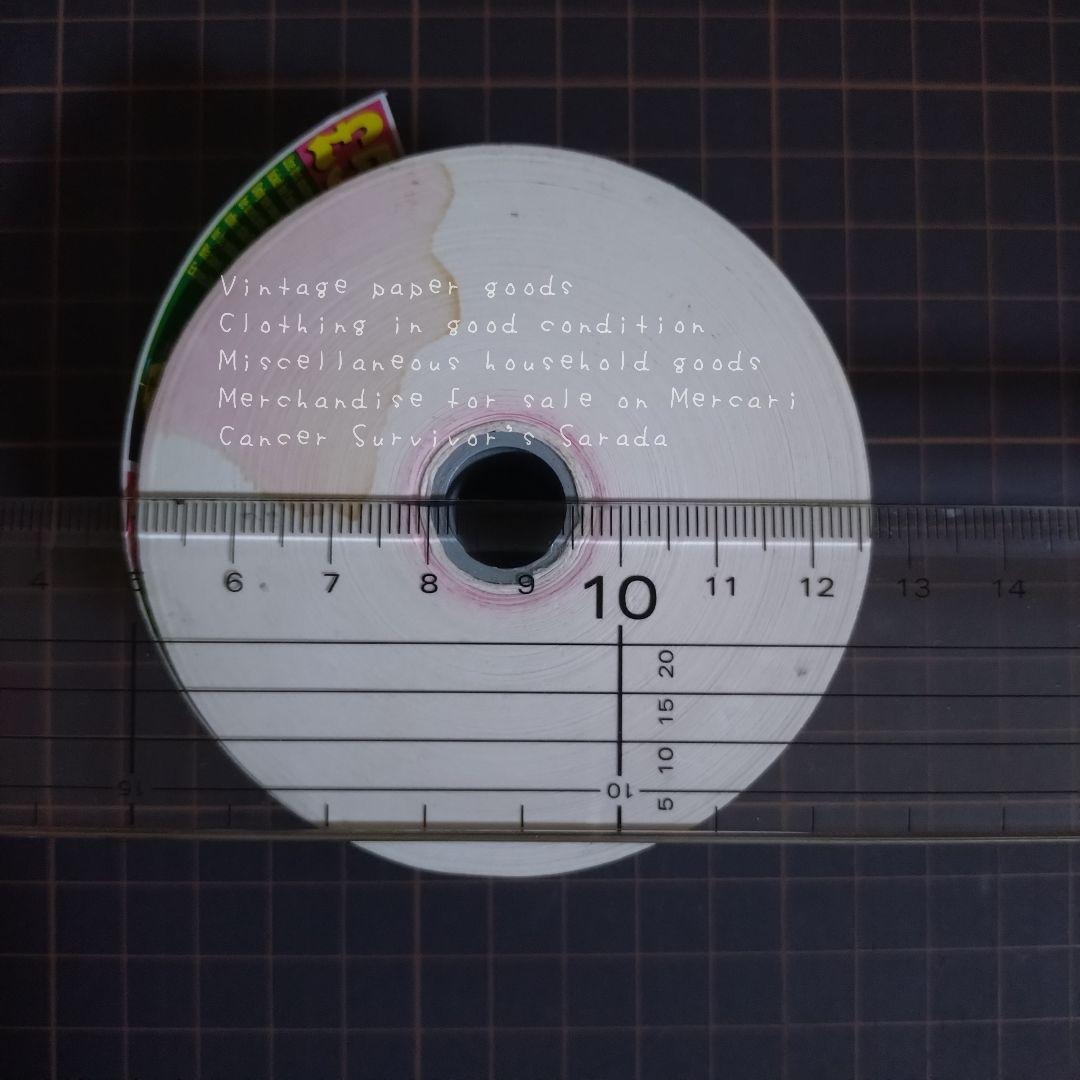 228　ロールチケット　ヴィンテージ　4個　匿名配送