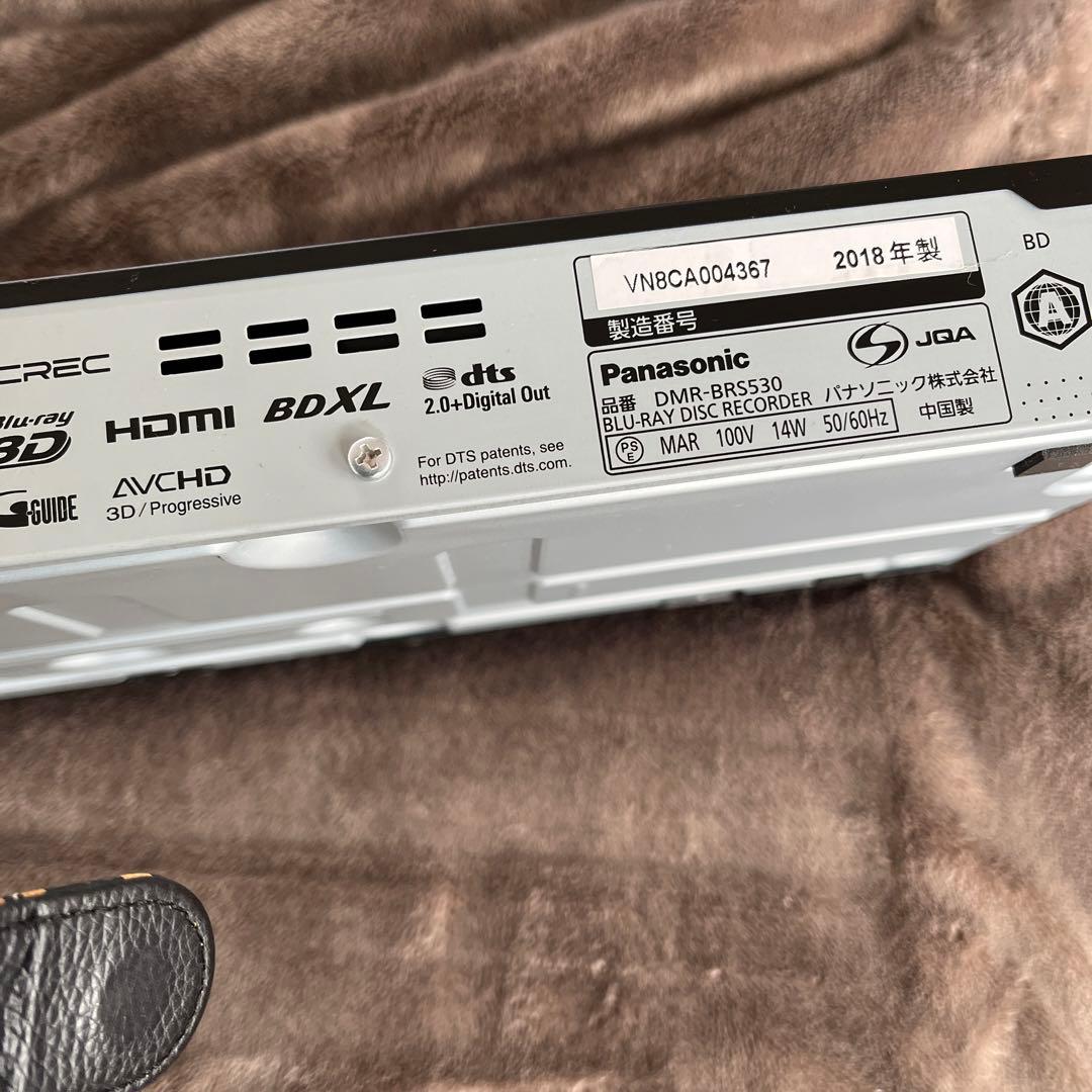 Panasonic Blu-rayレコーダー　1録画機能　中古