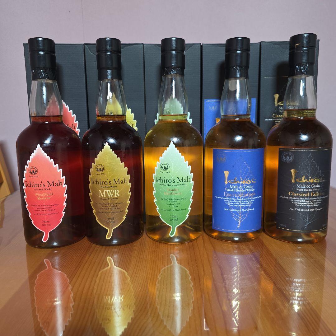Ichiro's Malt ウイスキーセット 5本