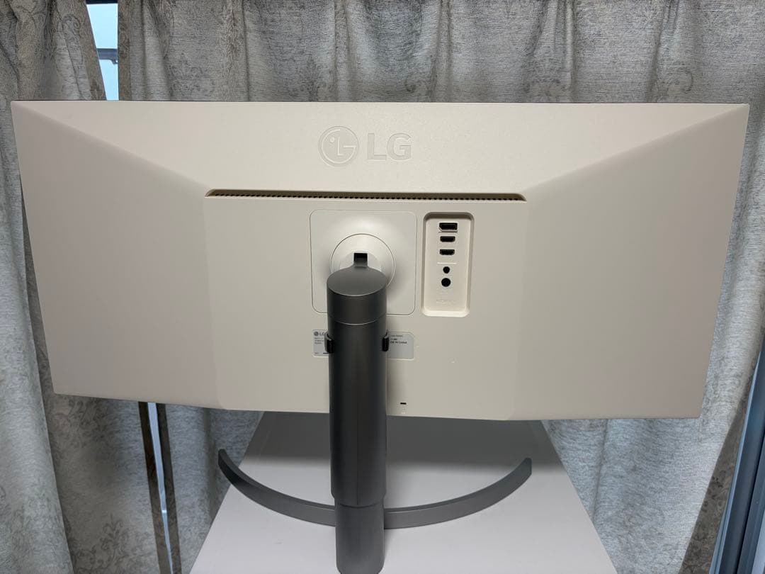 LG 34WN650-W 34インチ ウルトラワイドモニター IPS 非光沢