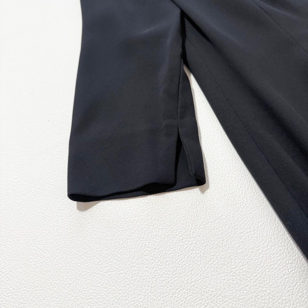 【Sybilla シビラ】ロングワンピース ブラック フレア 日本製　ボタン