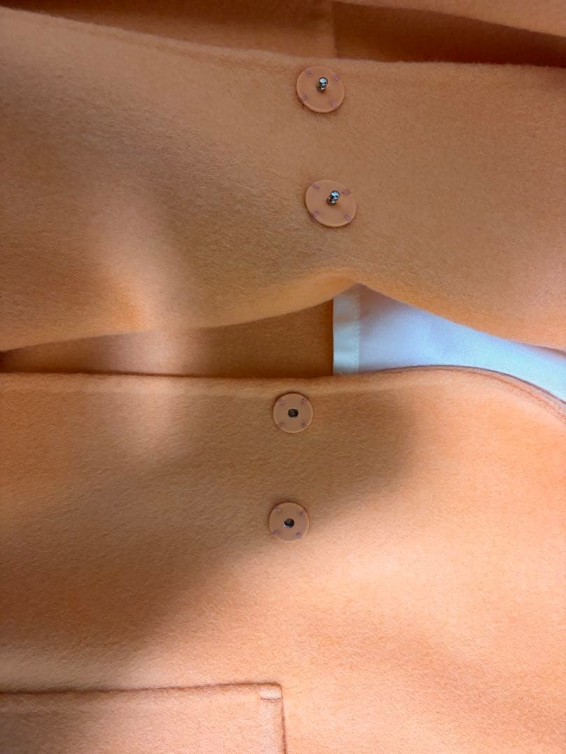 美品　BALLSEY プレミアムウールリバー オープンカラーショートコート36