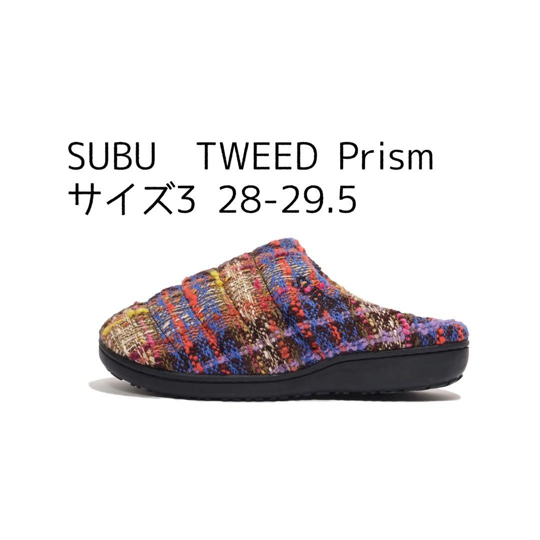 SUBU TWEED Prism サイズ3 28-29.5cm