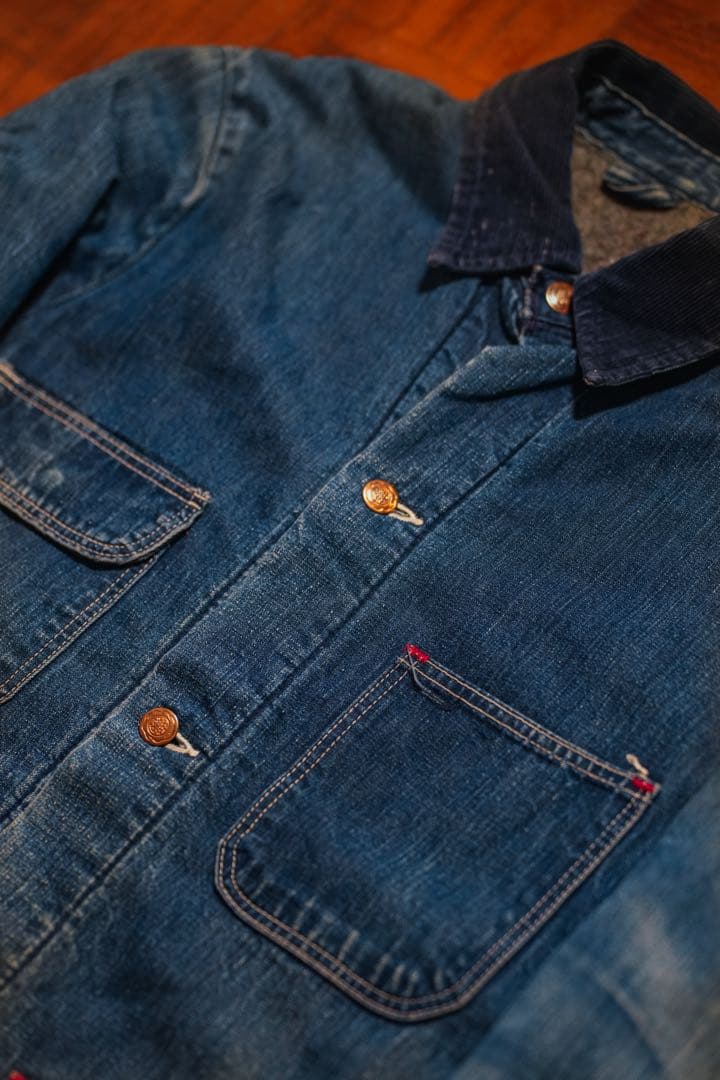 【Special】50s 60s Wrangler カバーオール　粒粒　縦落ち