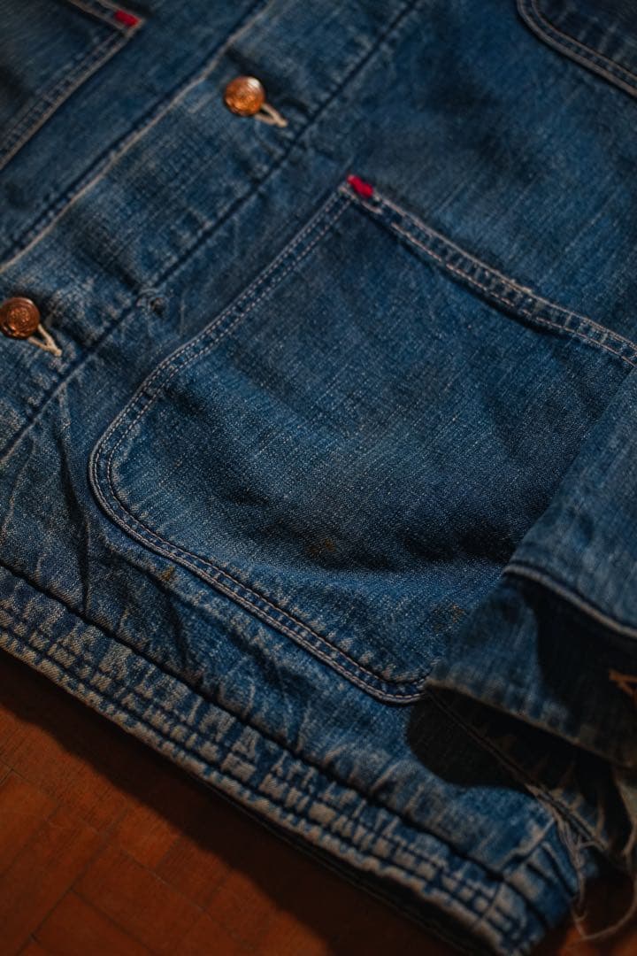 【Special】50s 60s Wrangler カバーオール　粒粒　縦落ち