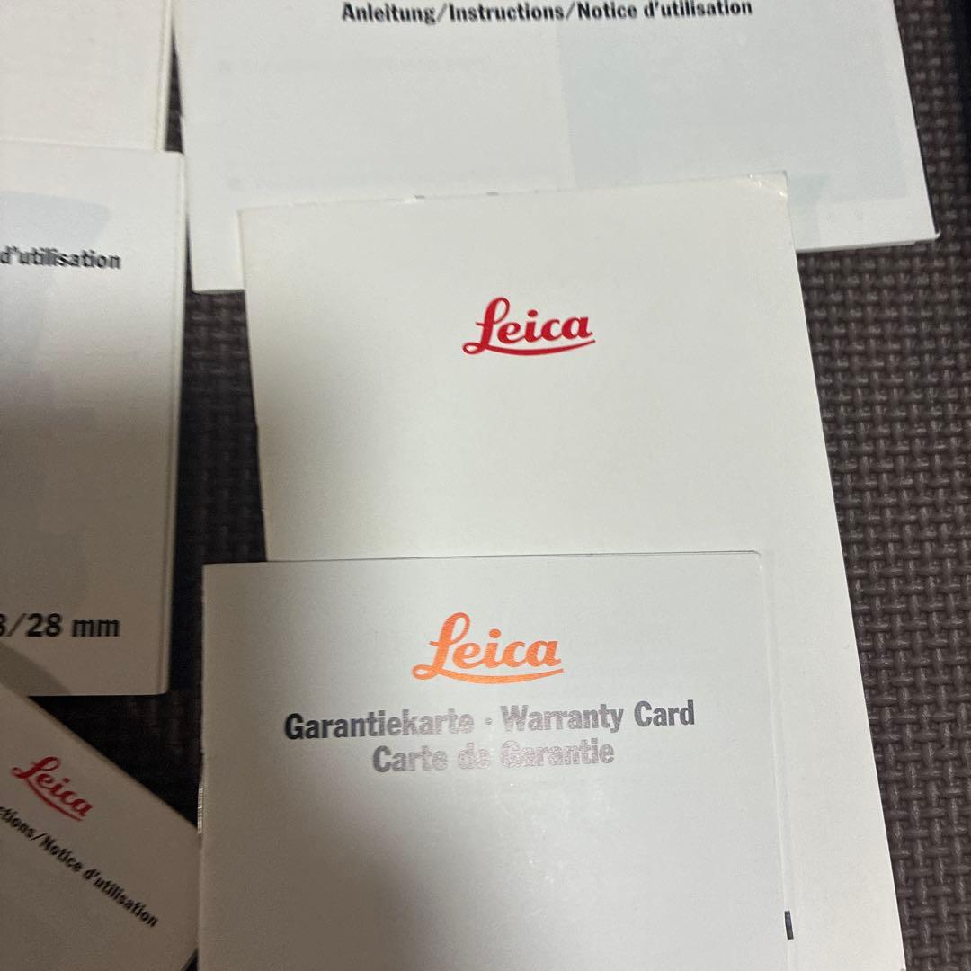ライカLEICAなど色々説明書など