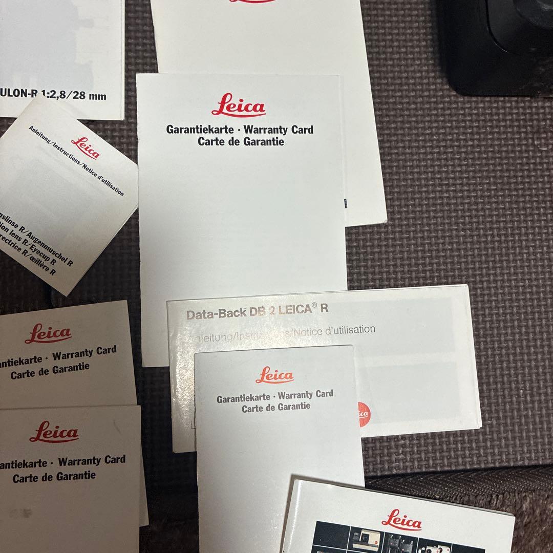 ライカLEICAなど色々説明書など