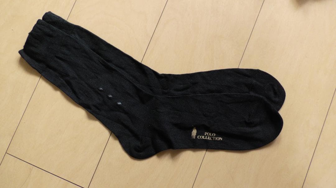 Mサイズブラック　 　ボクサーパンツ5枚セット　ポロ靴下付