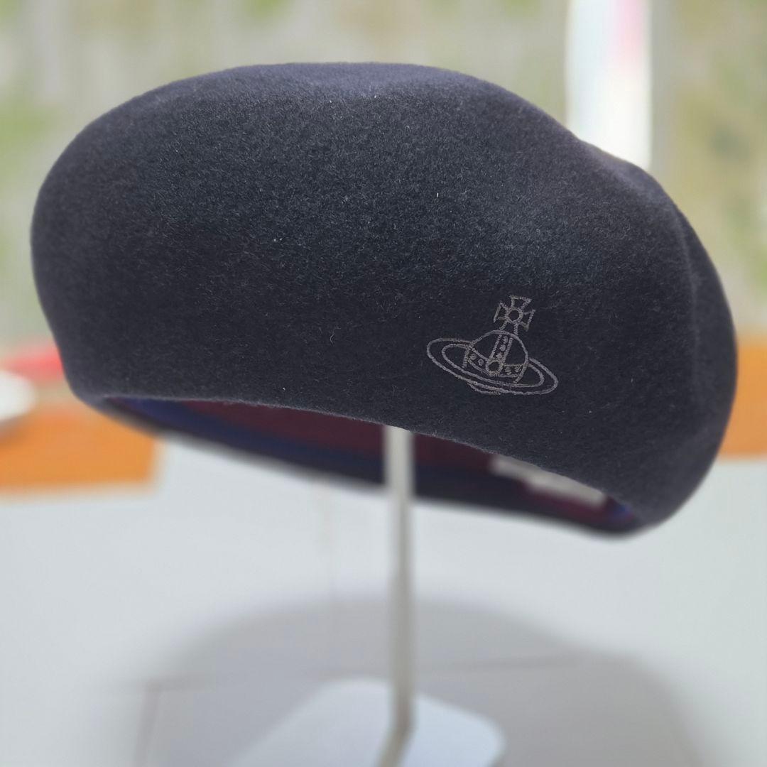 Vivienne Westwood　ベレー帽　ブラック　ヴィヴィアン