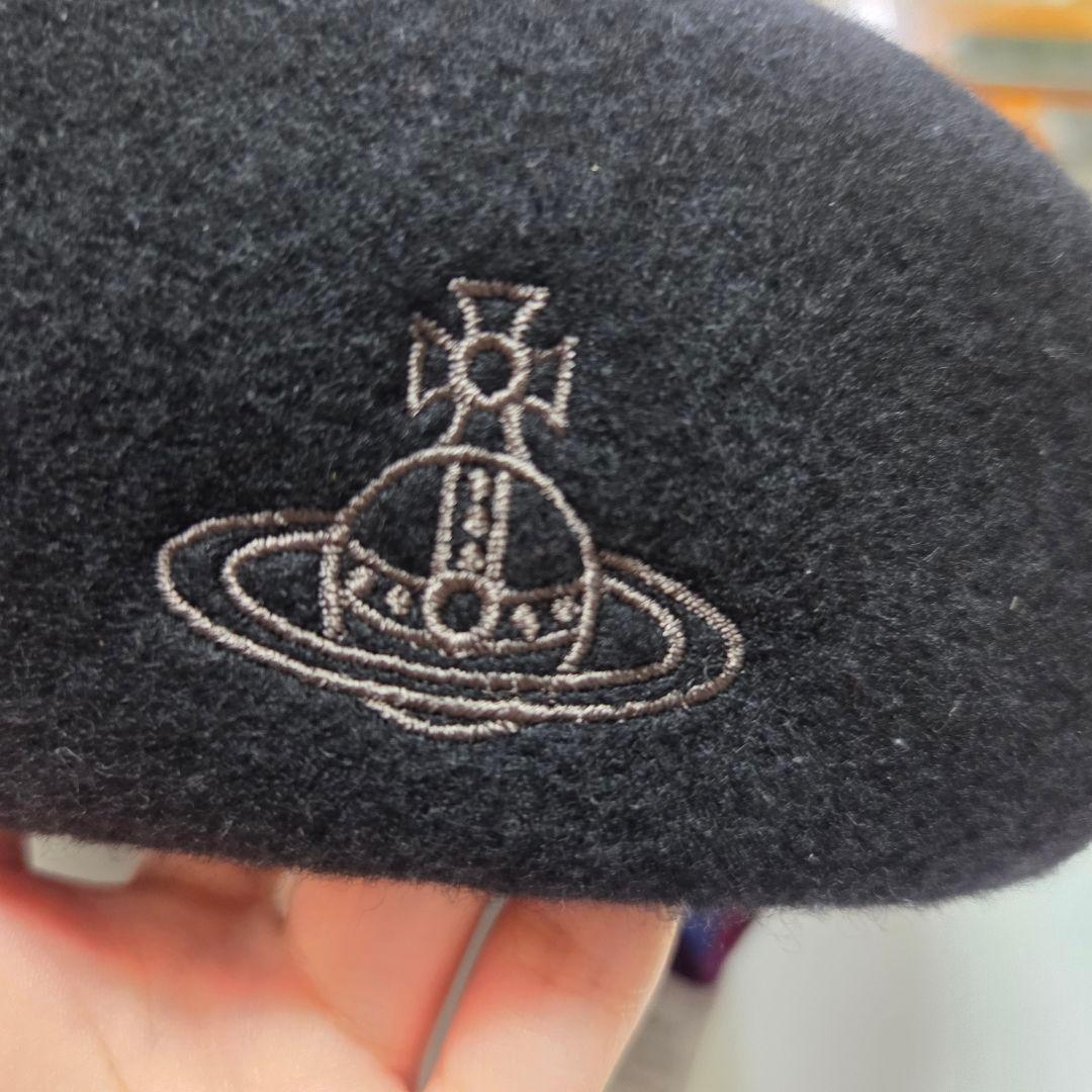 Vivienne Westwood　ベレー帽　ブラック　ヴィヴィアン