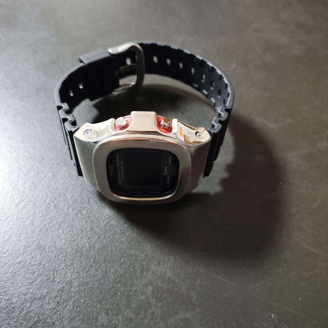 【早い者勝ち】G-SHOCK GWB5600 シルバーベゼル　damueカスタム