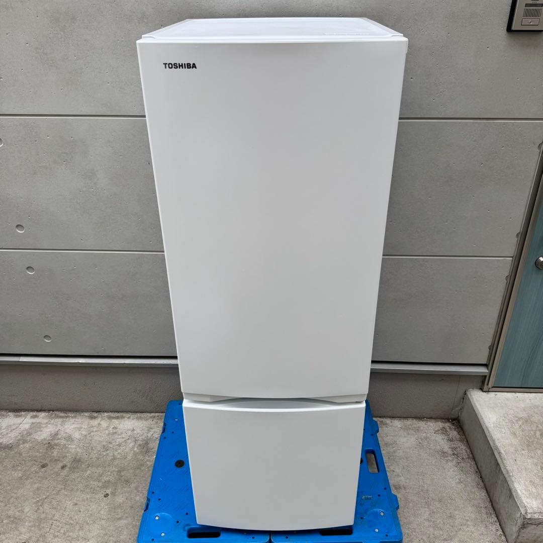 222⭐️2023年製美品★東芝　冷蔵庫　大型　自動霜取り　一人暮らし　ホワイト