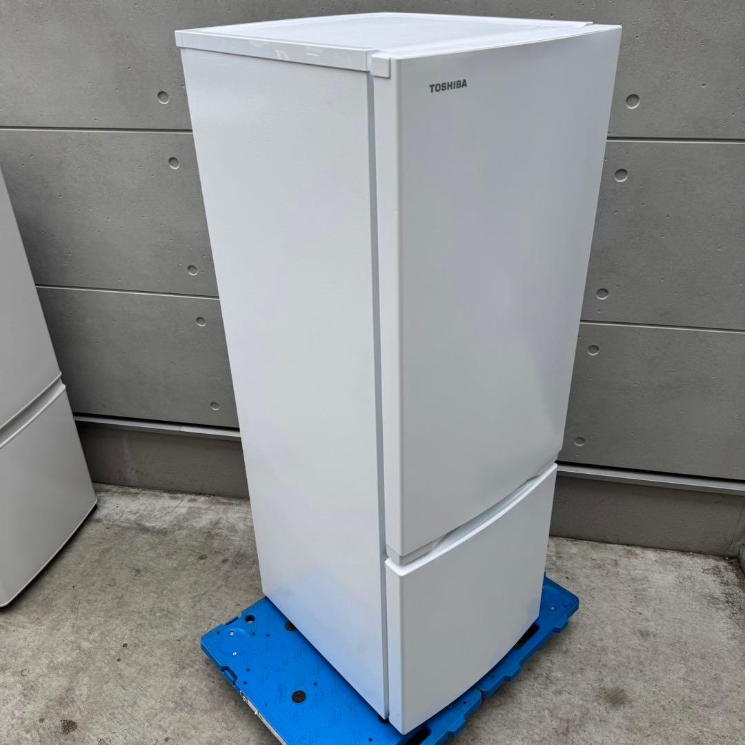 222⭐️2023年製美品★東芝　冷蔵庫　大型　自動霜取り　一人暮らし　ホワイト