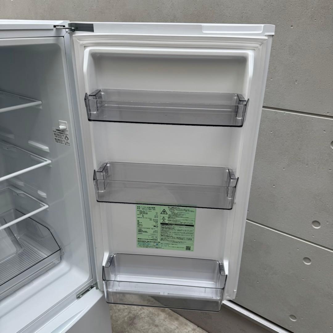 222⭐️2023年製美品★東芝　冷蔵庫　大型　自動霜取り　一人暮らし　ホワイト