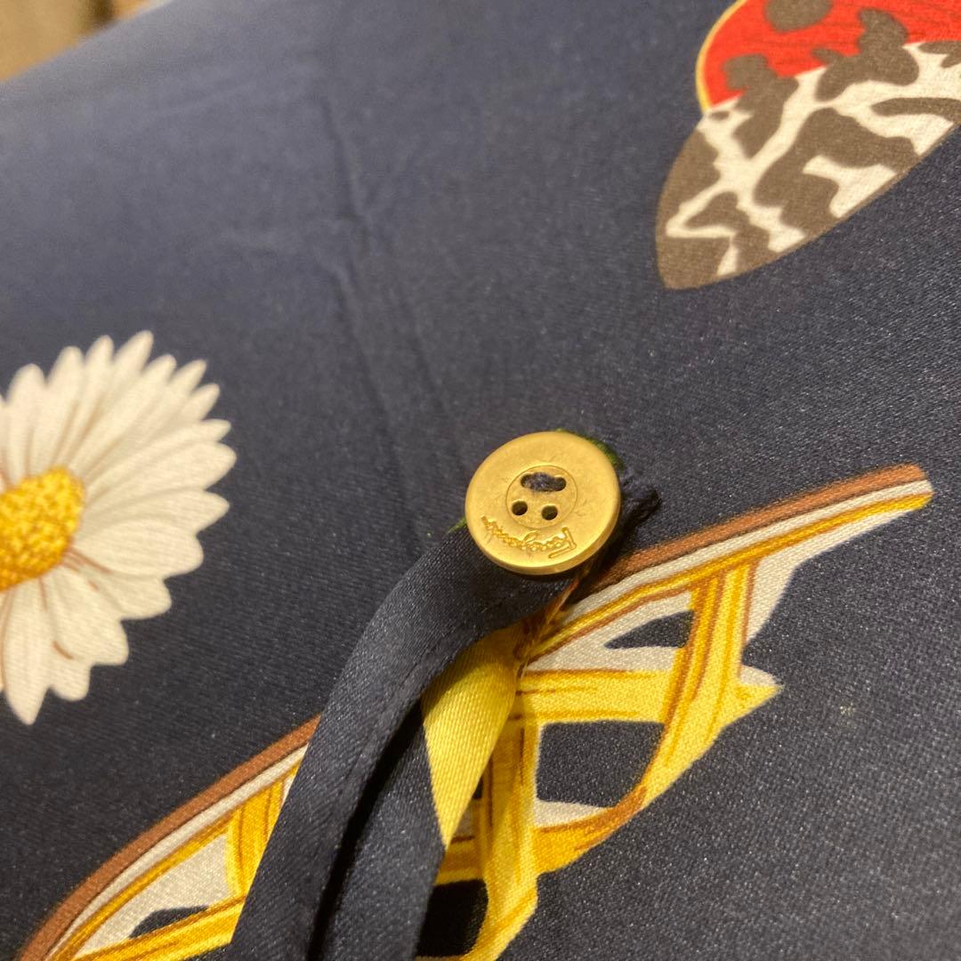 フェラガモ　Ferragamo ガンチーニ 靴と花のデザイン 折りたたみ傘　希少