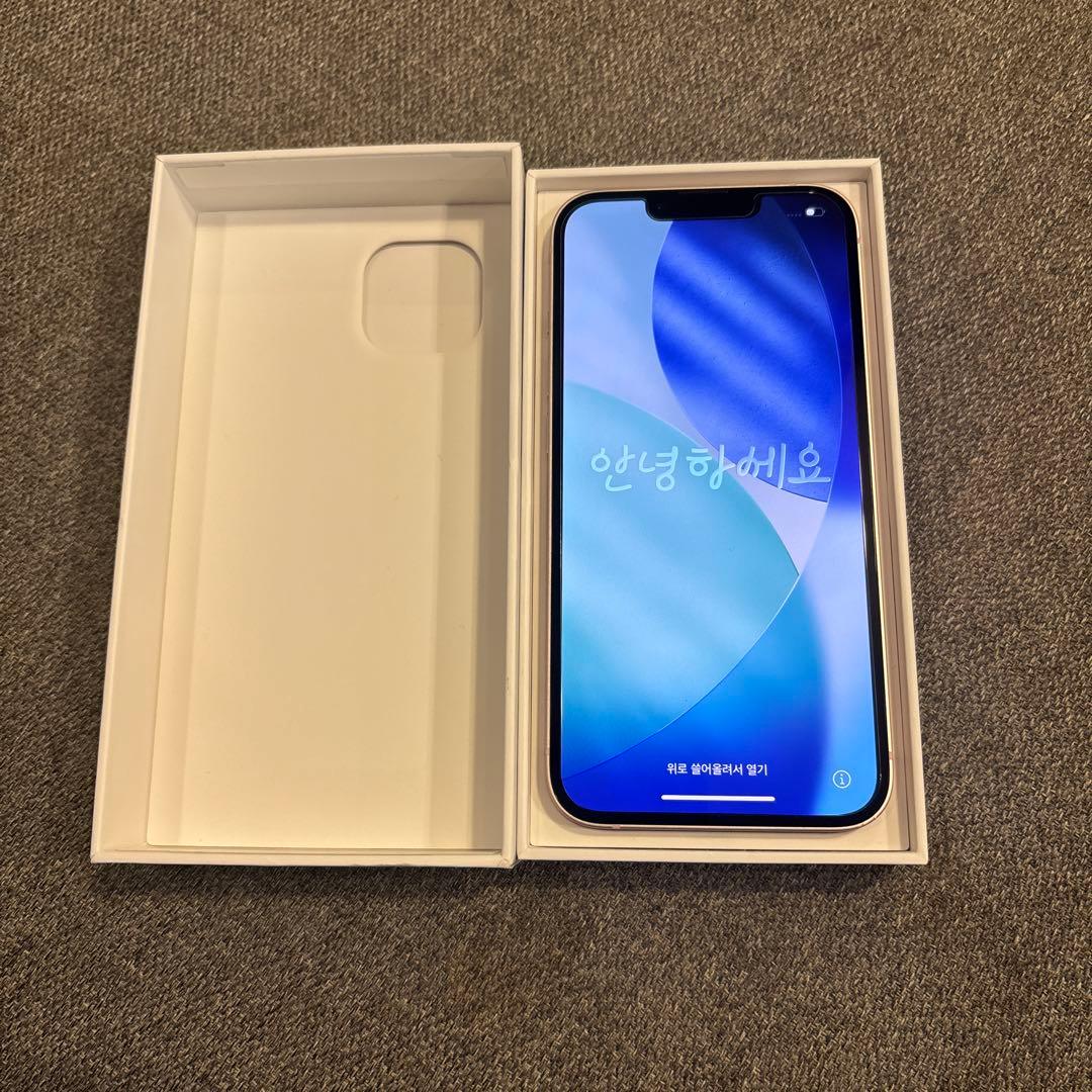 タンApple iPhone13 128GB ピンク SIMフリー