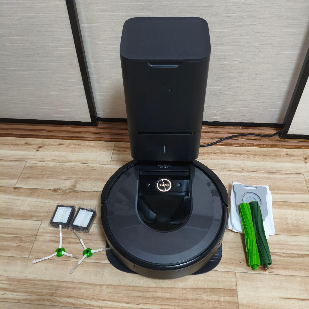♥️ 動作品 iRobot i7+ ロボット掃除機本体 自動ゴミ収集機能付き