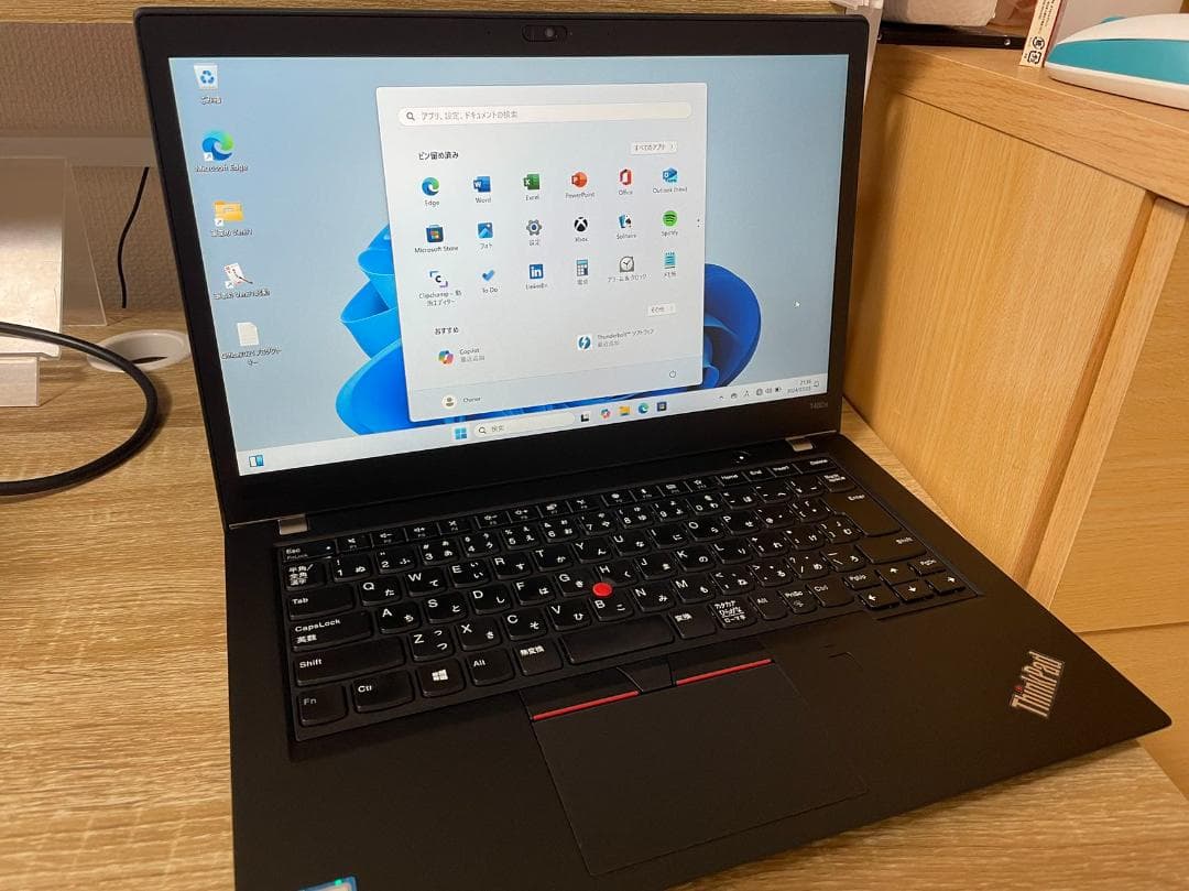 Lenovo ThinkPad T480s 16GB Office2021付き