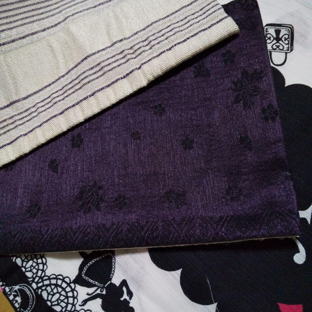 浴衣&半幅帯 ふしぎの国のアリス