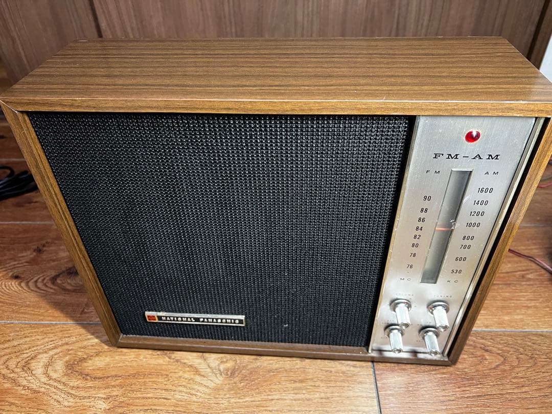 NATIONAL RE-760 真空管ラジオ　FM/AM OK 通電OK