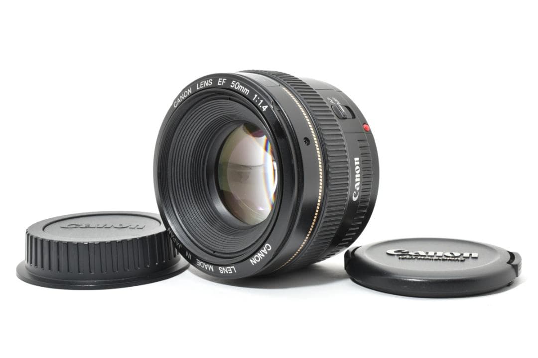 超美品 CANON EF 50mm F1.4 USM AF レンズ H178