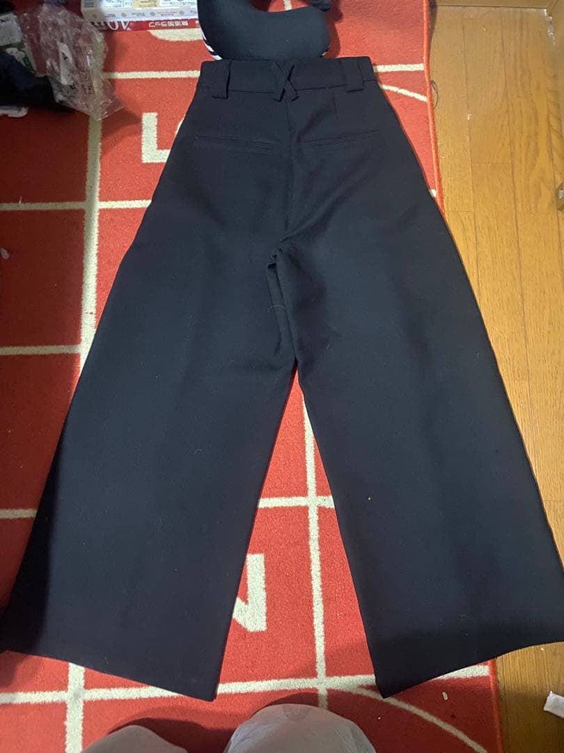 パンツ Fax Copy Express wide leg pants