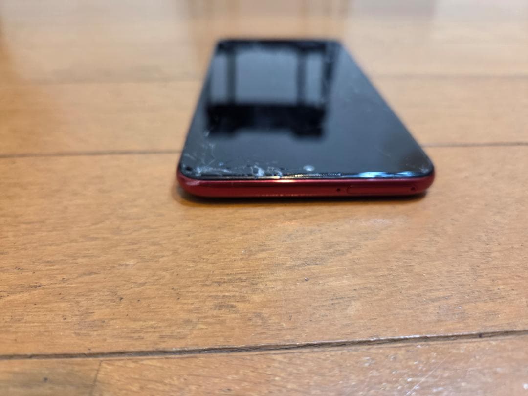 HUAWEI nova lite 3 画面割れ RED ジャンク