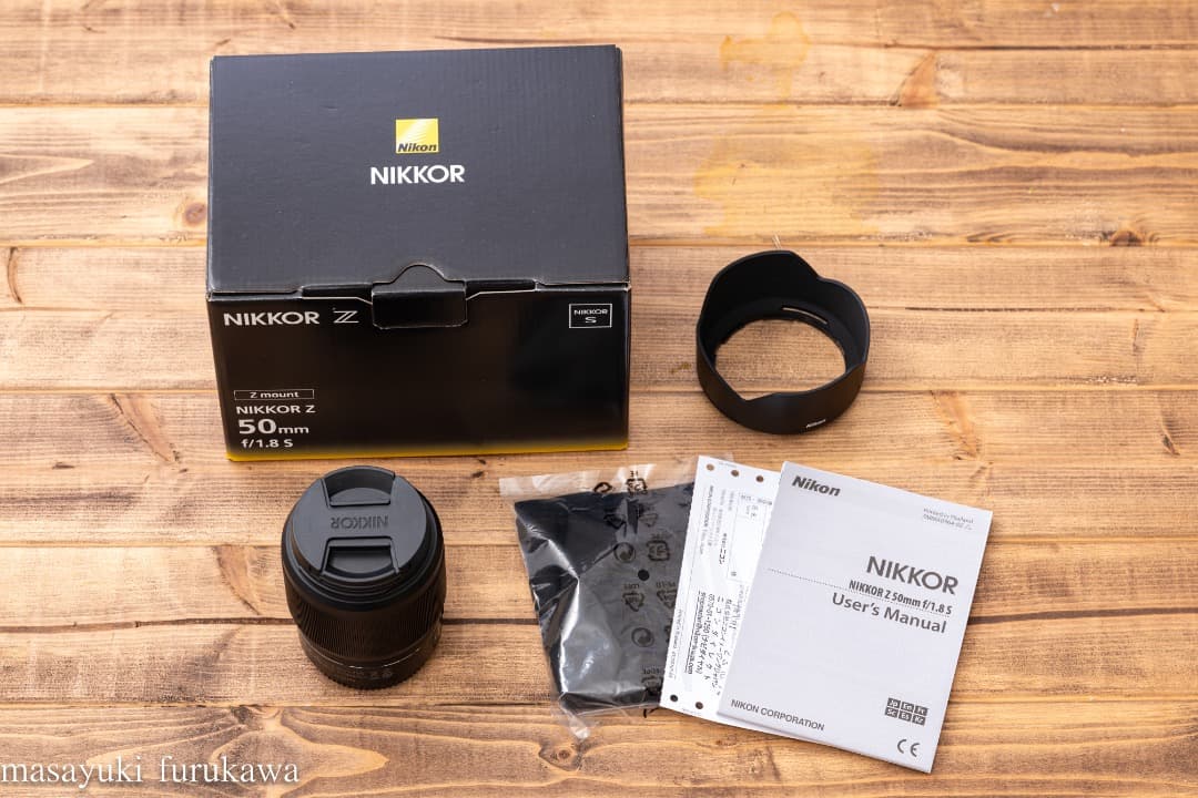 Nikon Z 50mm f/1.8 S　極美品