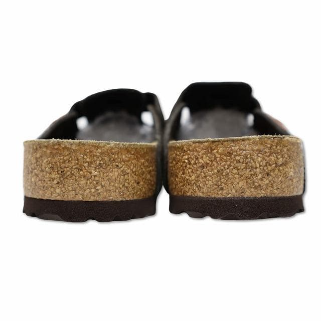 ビルケンシュトック Boston スエード レザー サボ サンダル 42